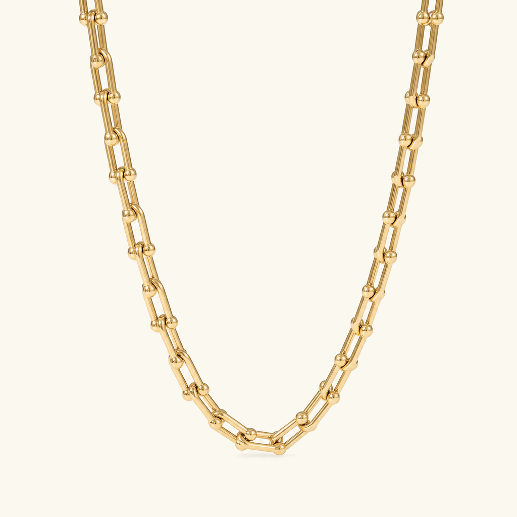 Isle Link Gold Necklace