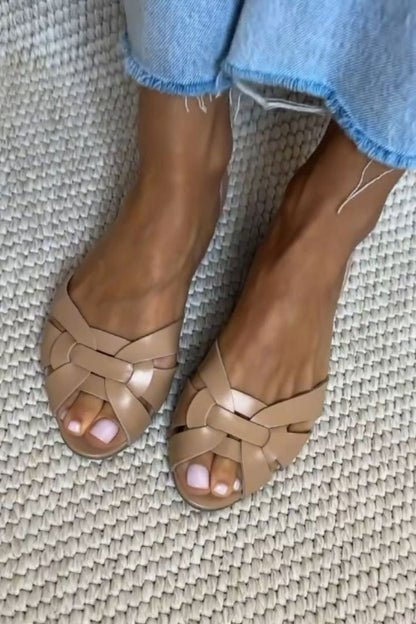 Serafina Woven Natural Comfort Sandals