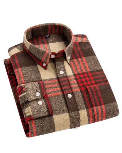 Malcolm | Checked Cotton Shirt