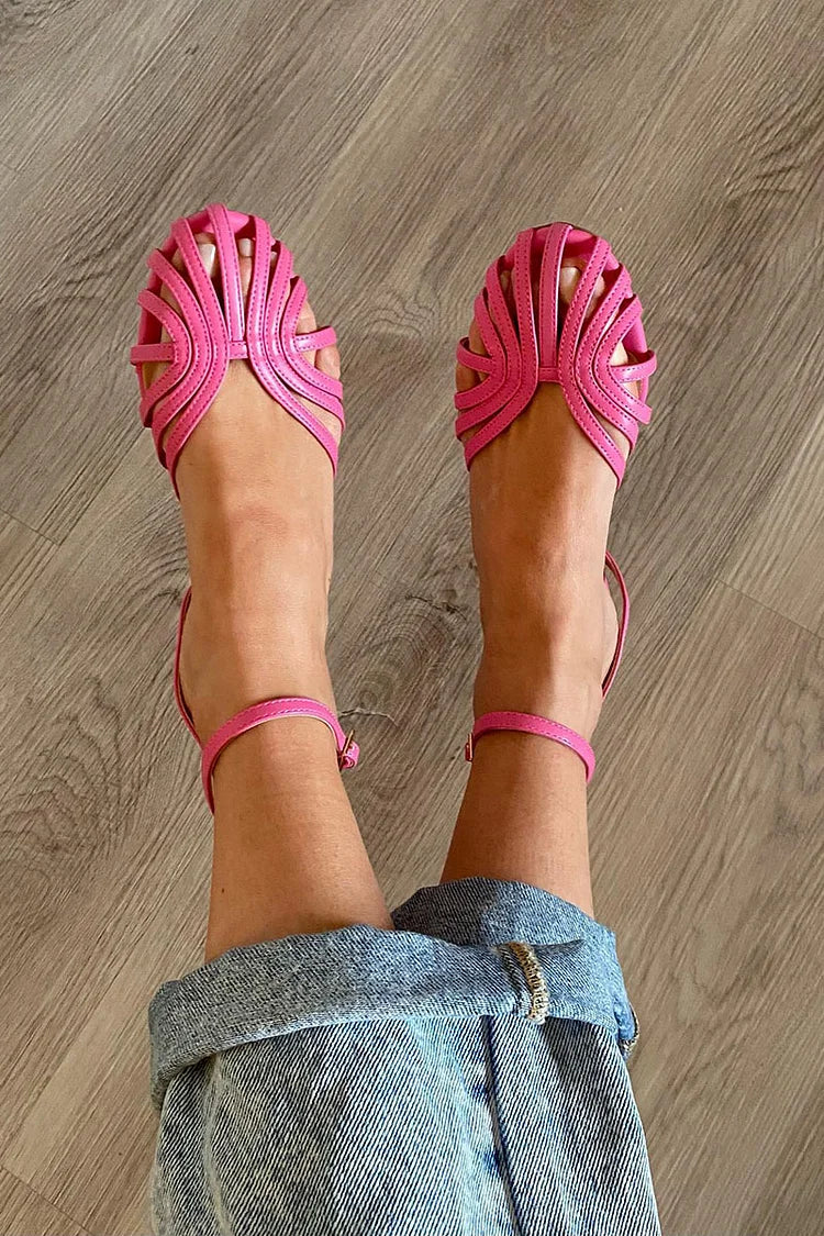 Vittoria Comfortable Flat Jewel Sandals