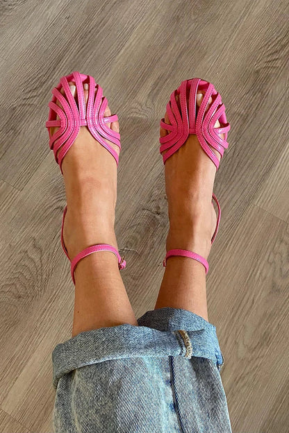 Vittoria Comfortable Flat Jewel Sandals