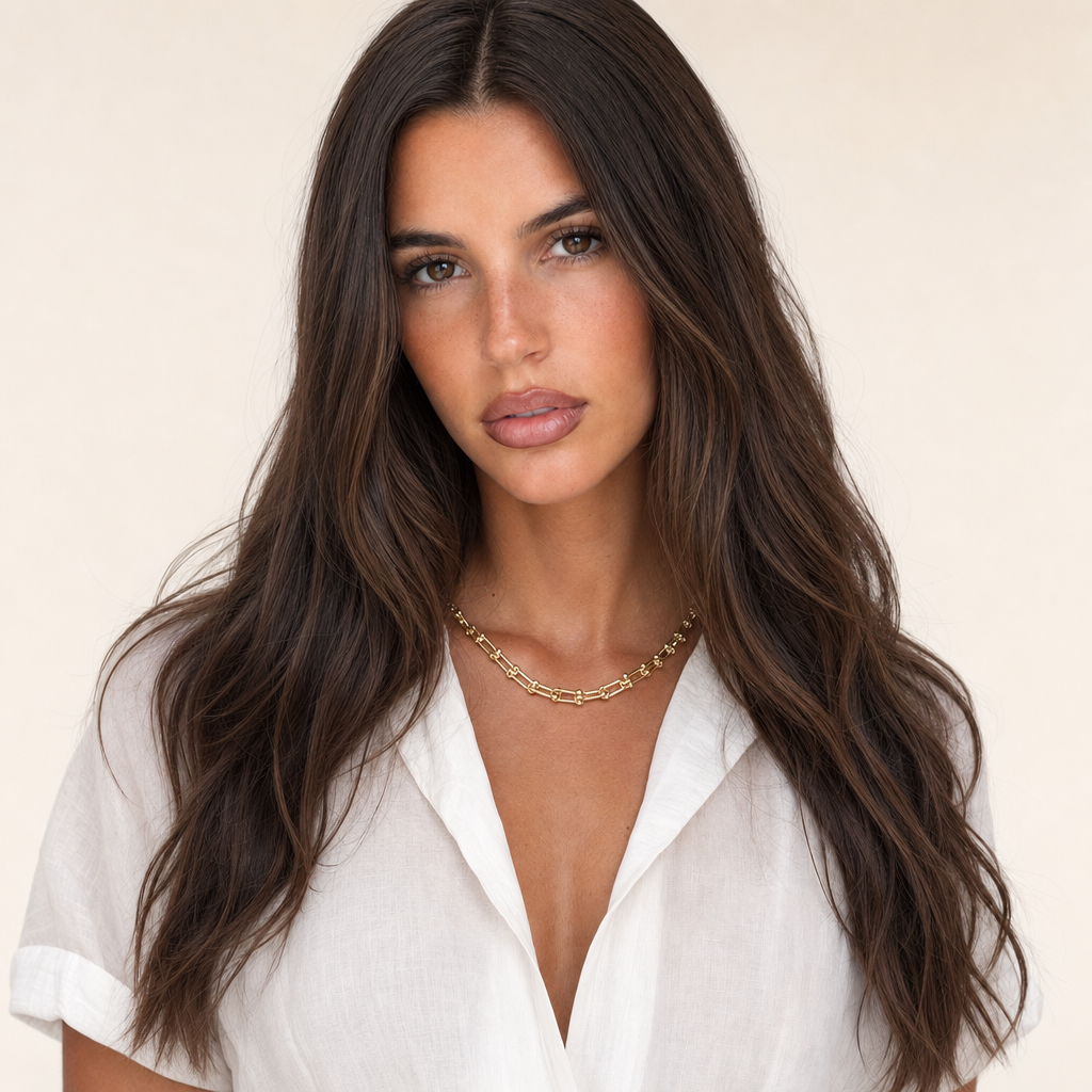 Isle Link Gold Necklace