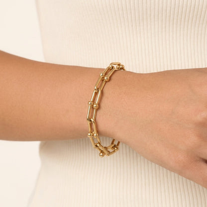 Isle Link Gold Bracelet