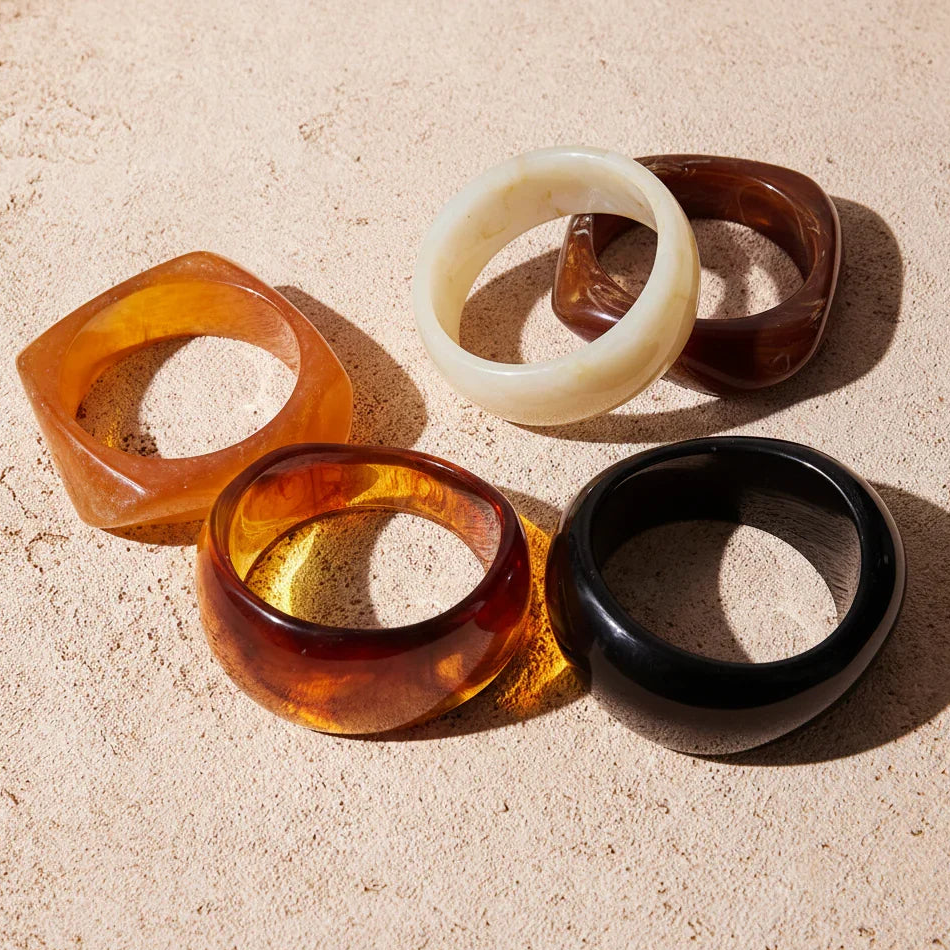 Kaitlyn Chunky Acrylic Bangle