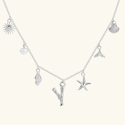 Avaria Ocean Initial Necklace
