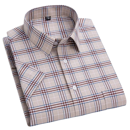 Zack | Short-Sleeve Cotton Shirt