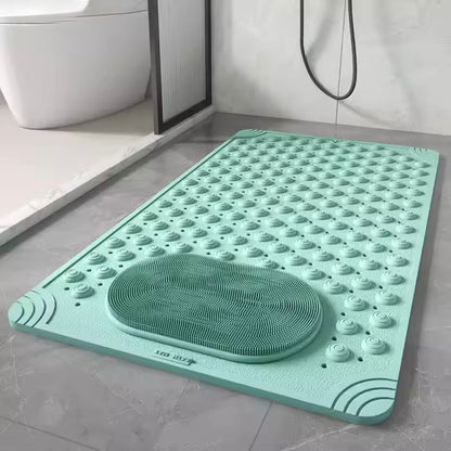 Premium Anti-Slip Shower Bath Mat | Waterproof Non-Slip Bathroom Safety Mat with Drainage Holes