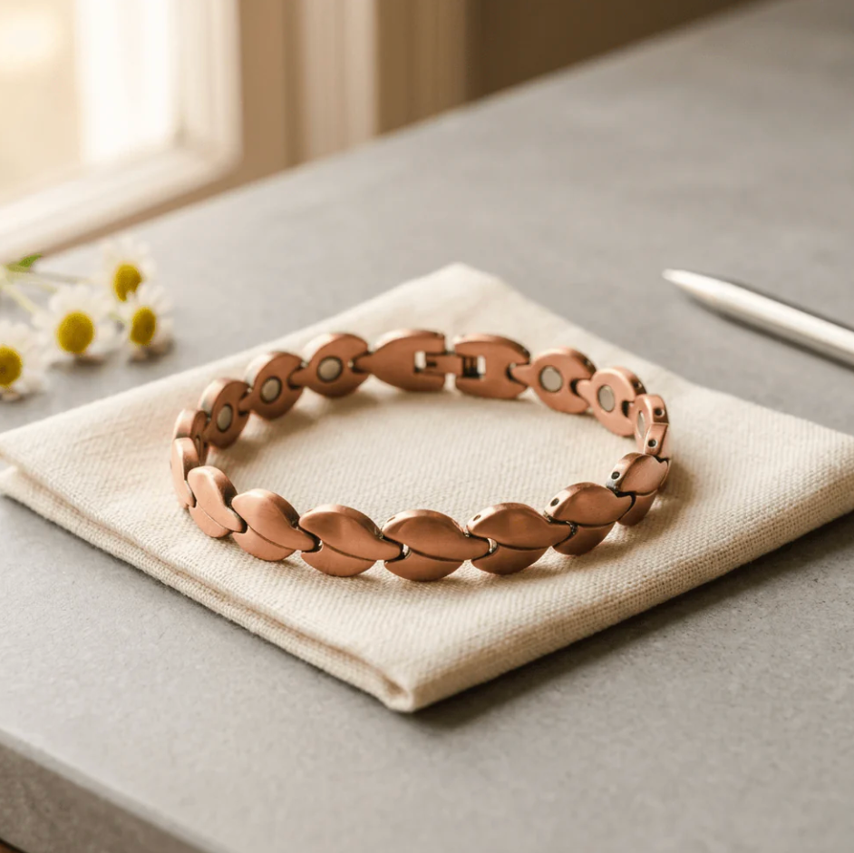 Alorin Seed Copper Anklet