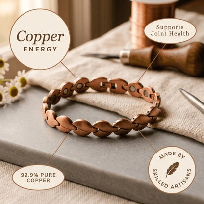 Alorin Seed Copper Anklet