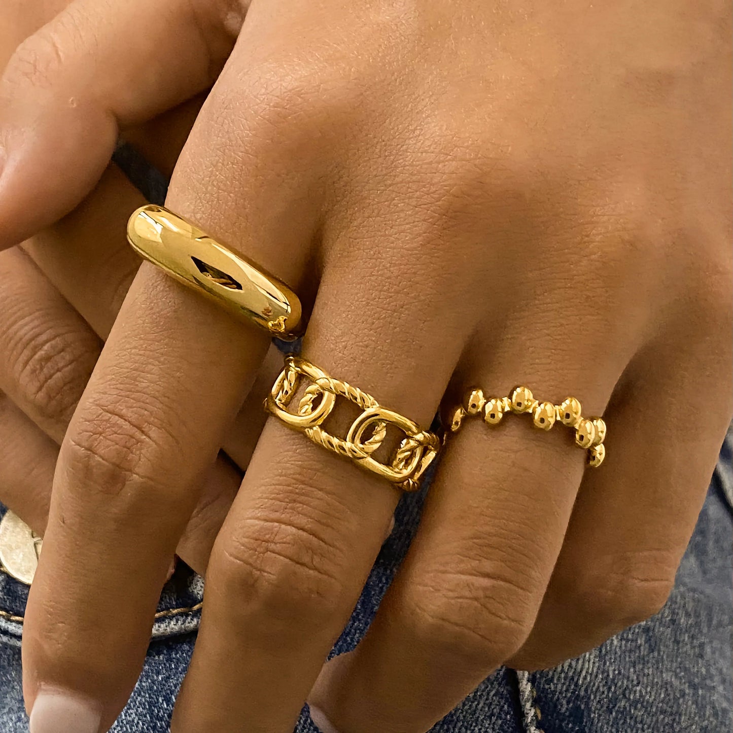 Emeline Gold Ring