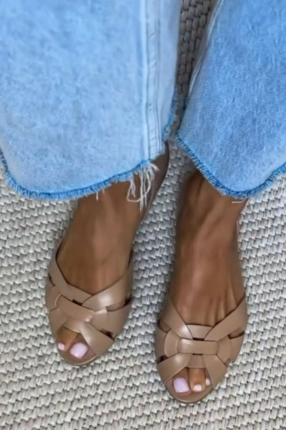 Serafina Woven Natural Comfort Sandals