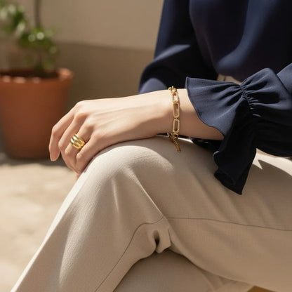 Coralie Diamond Chain Bracelet