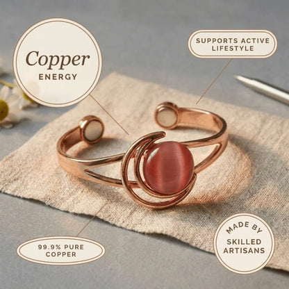 Alorin Hearth Pink Copper Bracelet