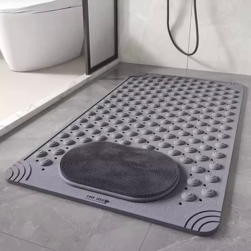 Premium Anti-Slip Shower Bath Mat | Waterproof Non-Slip Bathroom Safety Mat with Drainage Holes