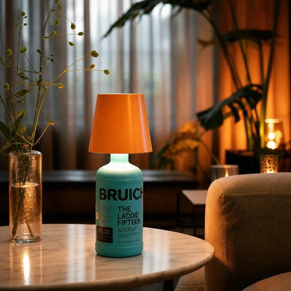 Bottle Lamp™ – Cordless LED Table Lamp for Bottles | USB Rechargeable, Dimmable, 18–24 Hr Battery
