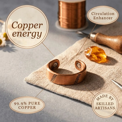 Alorin Rune Copper Ring