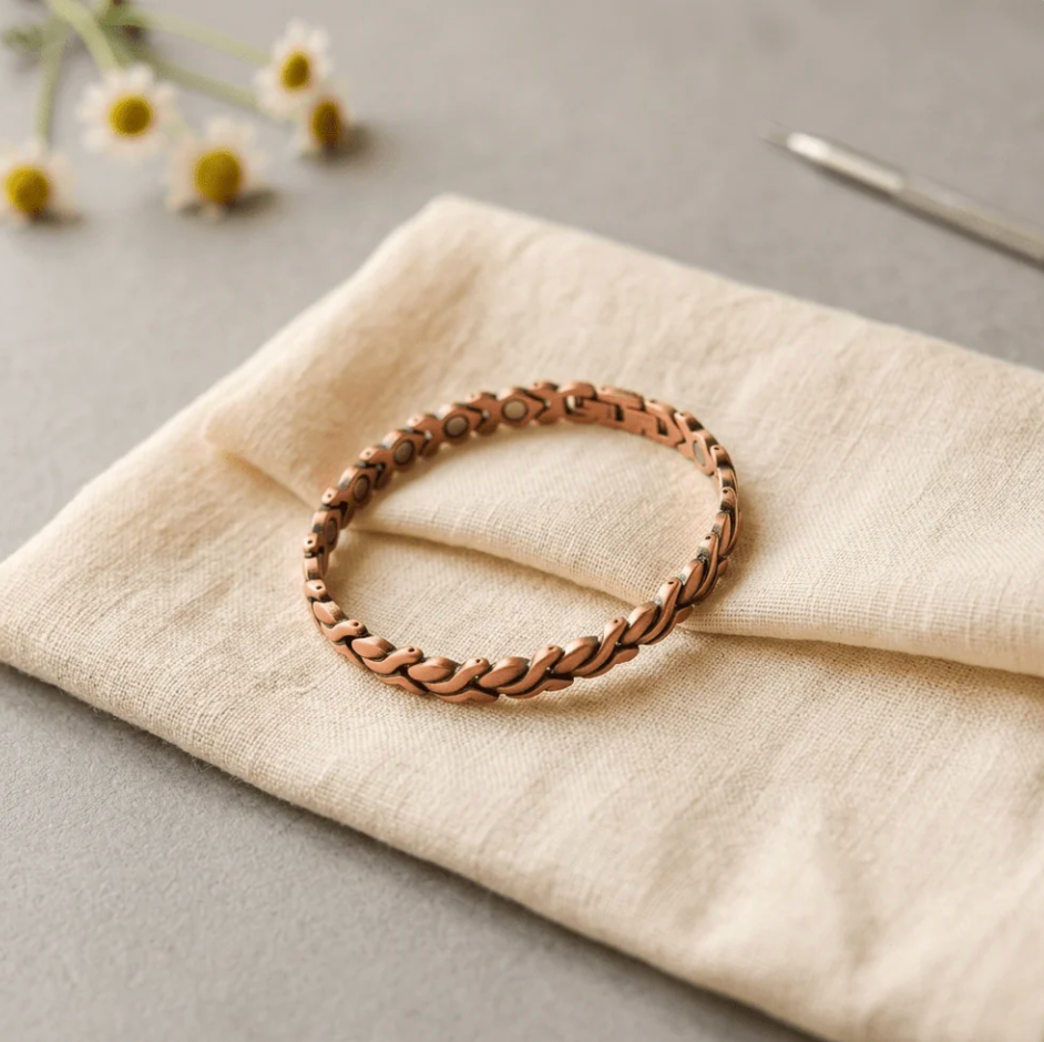 Alorin Tress Copper Anklet