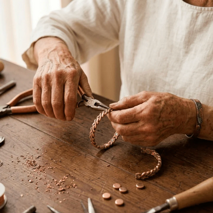 Alorin Tress Copper Anklet