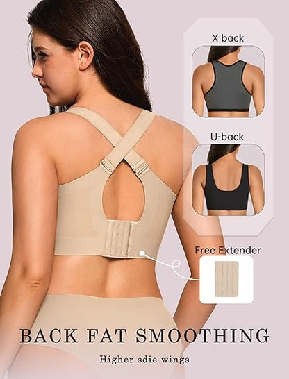 Jelly Bra Plus Size Supportive Seamless Bras