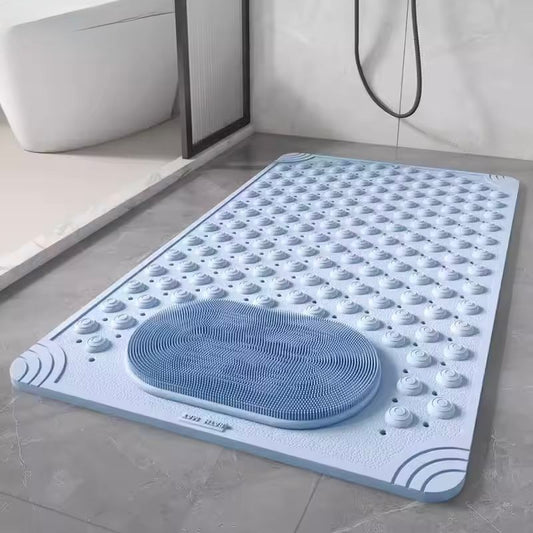 Premium Anti-Slip Shower Bath Mat | Waterproof Non-Slip Bathroom Safety Mat with Drainage Holes