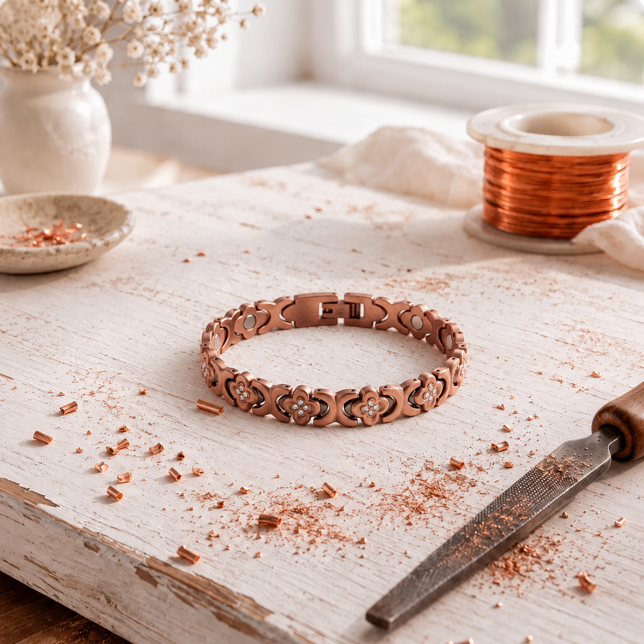 Everclover Copper Bracelet
