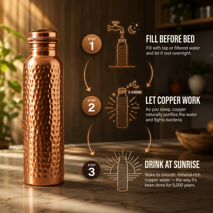 Copper Water Bottle