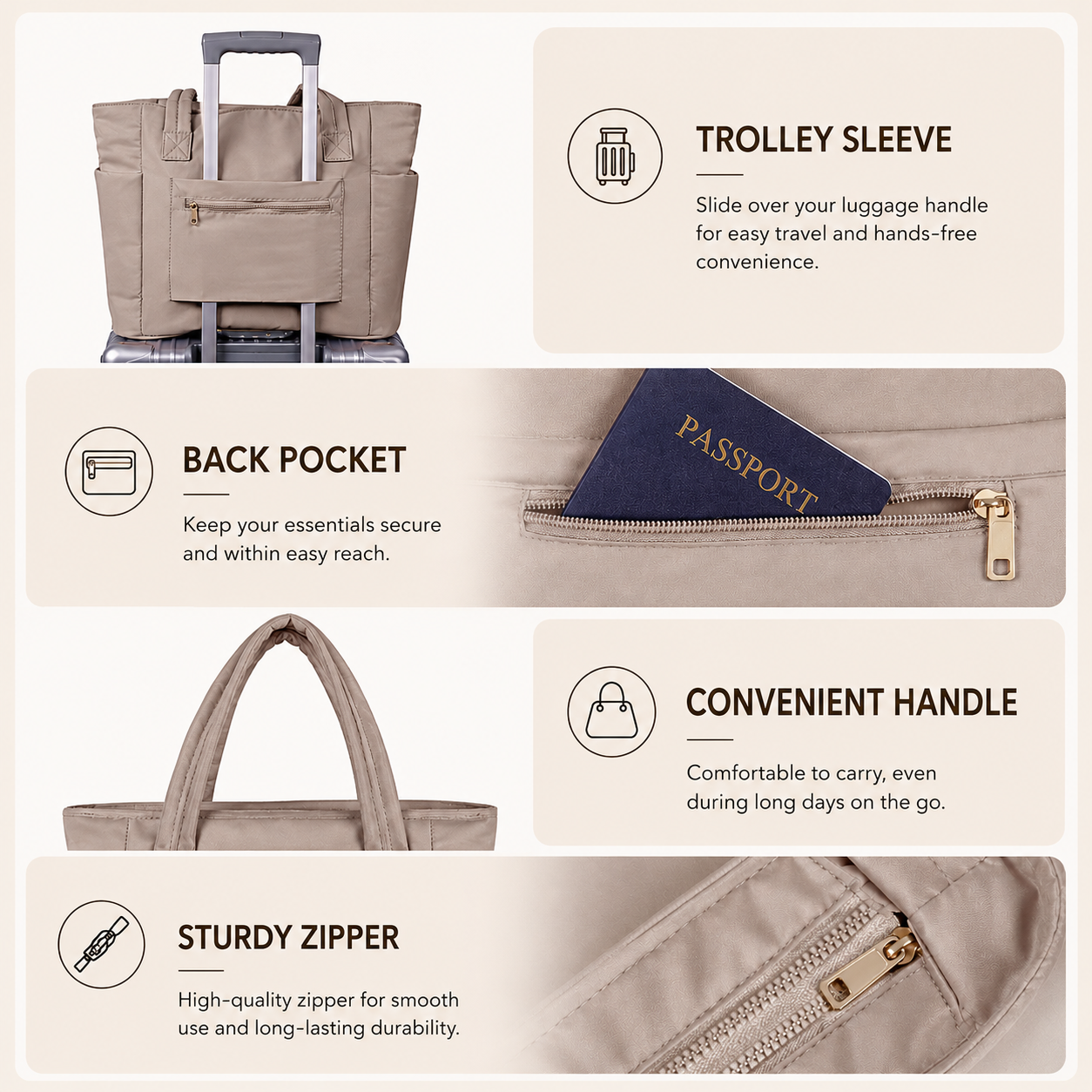 Alorin™ Luxe Everyday Tote