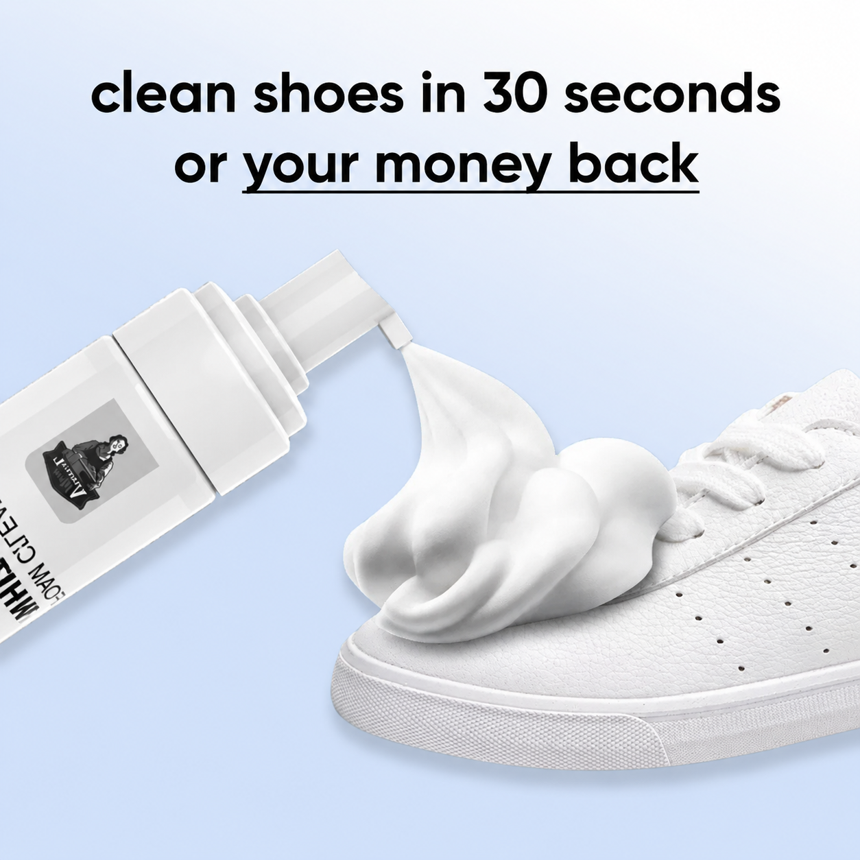 Alorin - Water-free foam shoe cleaner