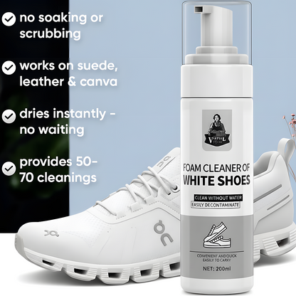 Alorin - Water-free foam shoe cleaner