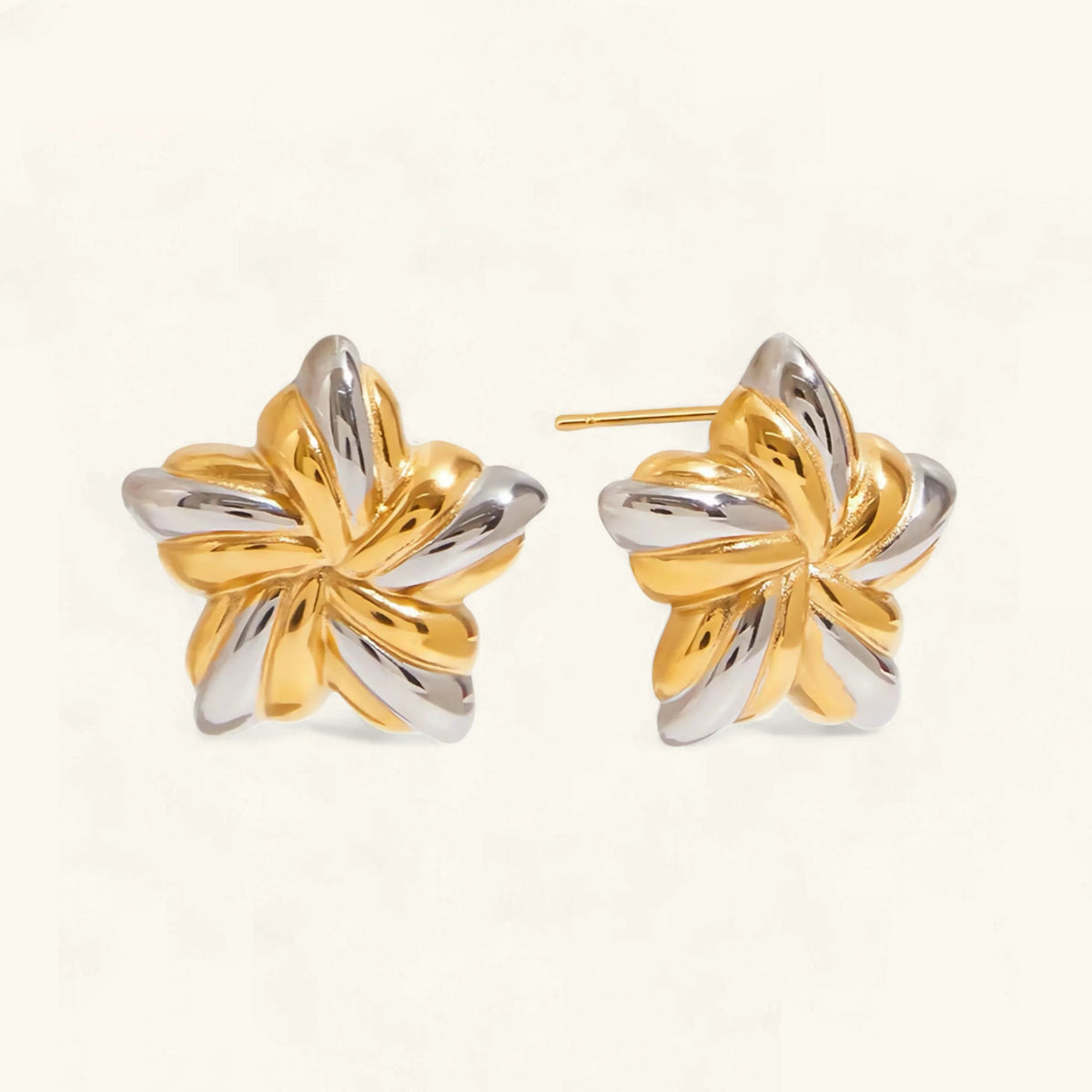 Thymes Gold Star Earrings