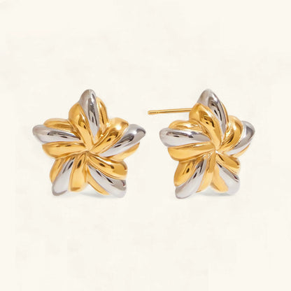 Thymes Gold Star Earrings