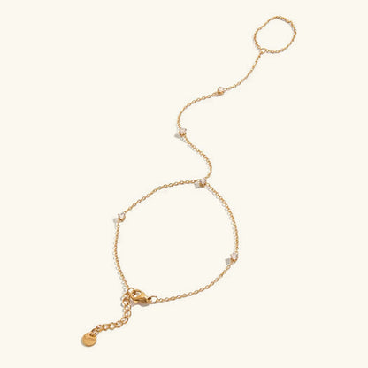 Cressida Diamond Hand Chain