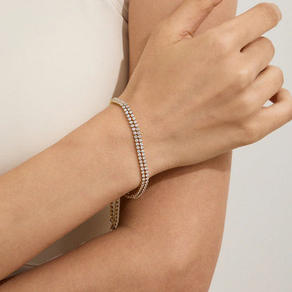 Florabelle Double Tennis Bracelet