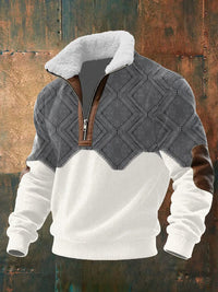 Gray and Beige