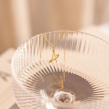 Sienna Initial Letter Necklace