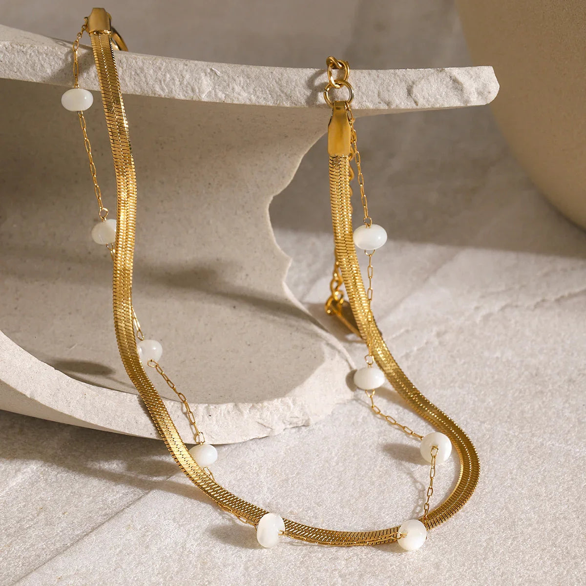 Pearla Freshwater Pearl Anklet