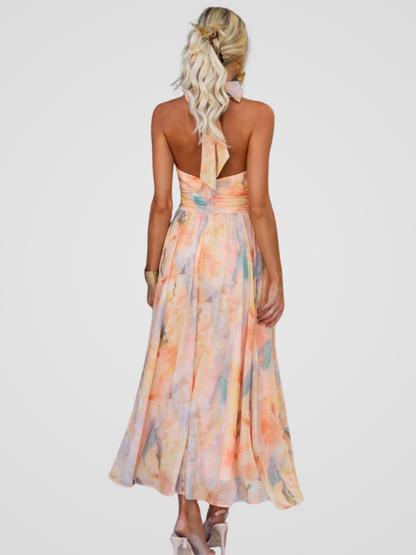 Elviana | Elegant Midi Dress