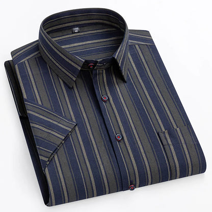 Zack | Short-Sleeve Cotton Shirt