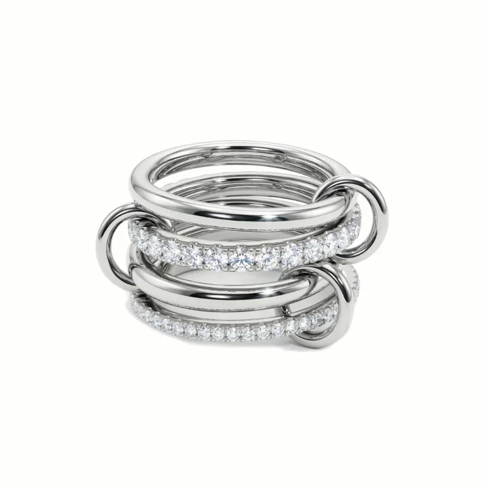 Becca Stacked Diamond Ring