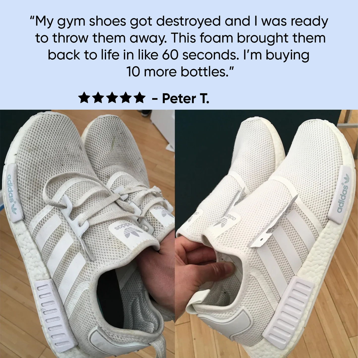 Alorin - Water-free foam shoe cleaner