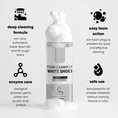 Alorin - Water-free foam shoe cleaner