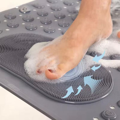 Premium Anti-Slip Shower Bath Mat | Waterproof Non-Slip Bathroom Safety Mat with Drainage Holes