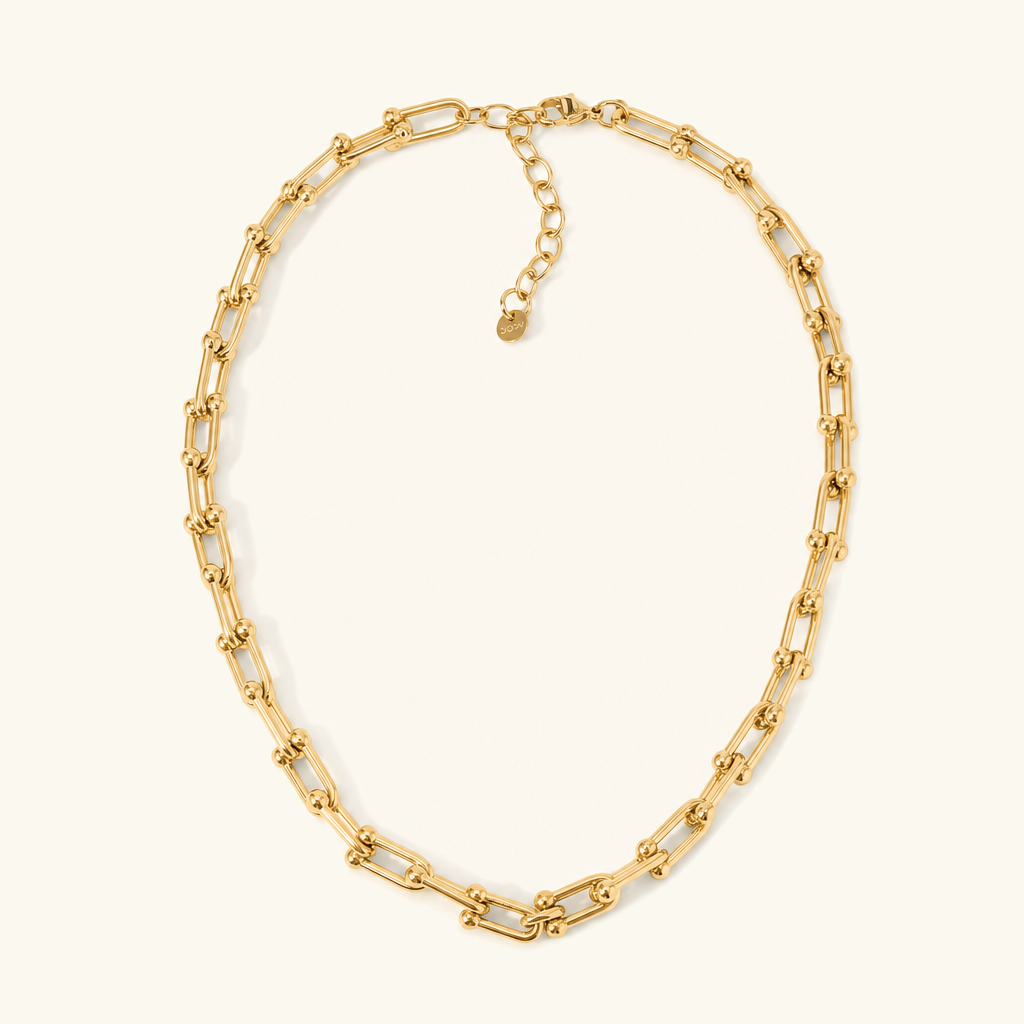 Isle Link Gold Necklace