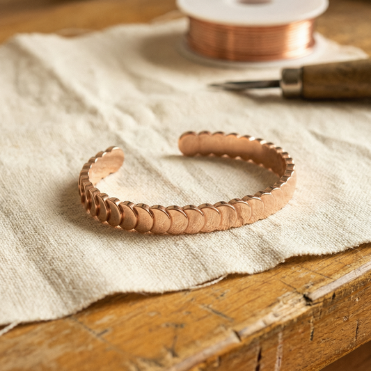Cora's Tide Copper Bracelet