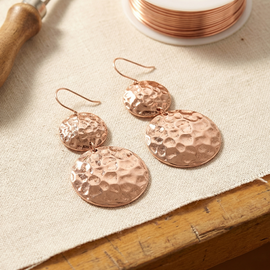 Cora's Solstice Copper Earrings
