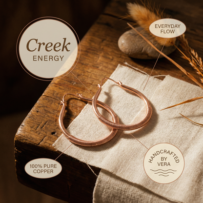 Cora's Creek Copper Earrings