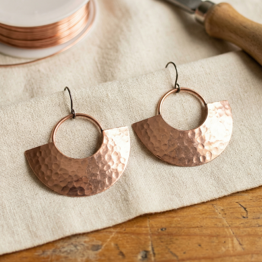 Cora's Sol Copper Earrings