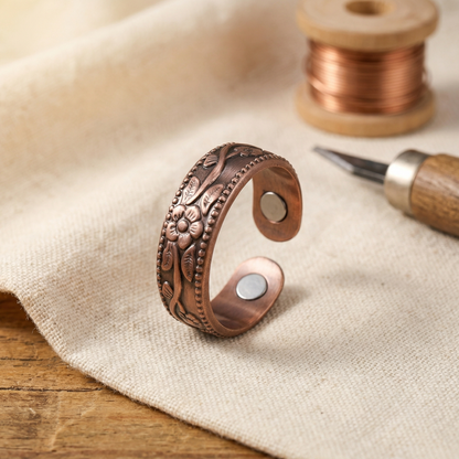 Cora's Petal Copper Ring