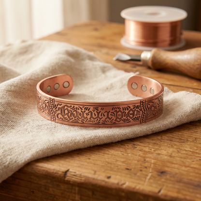 Cora's Drift Copper Bracelet