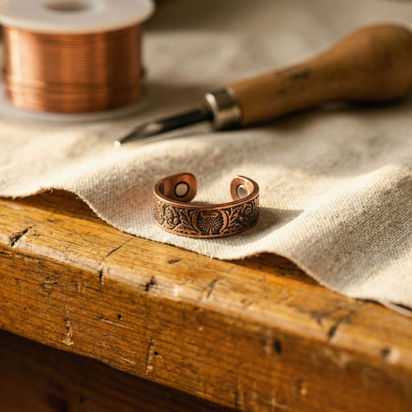Cora's Bole Copper Ring